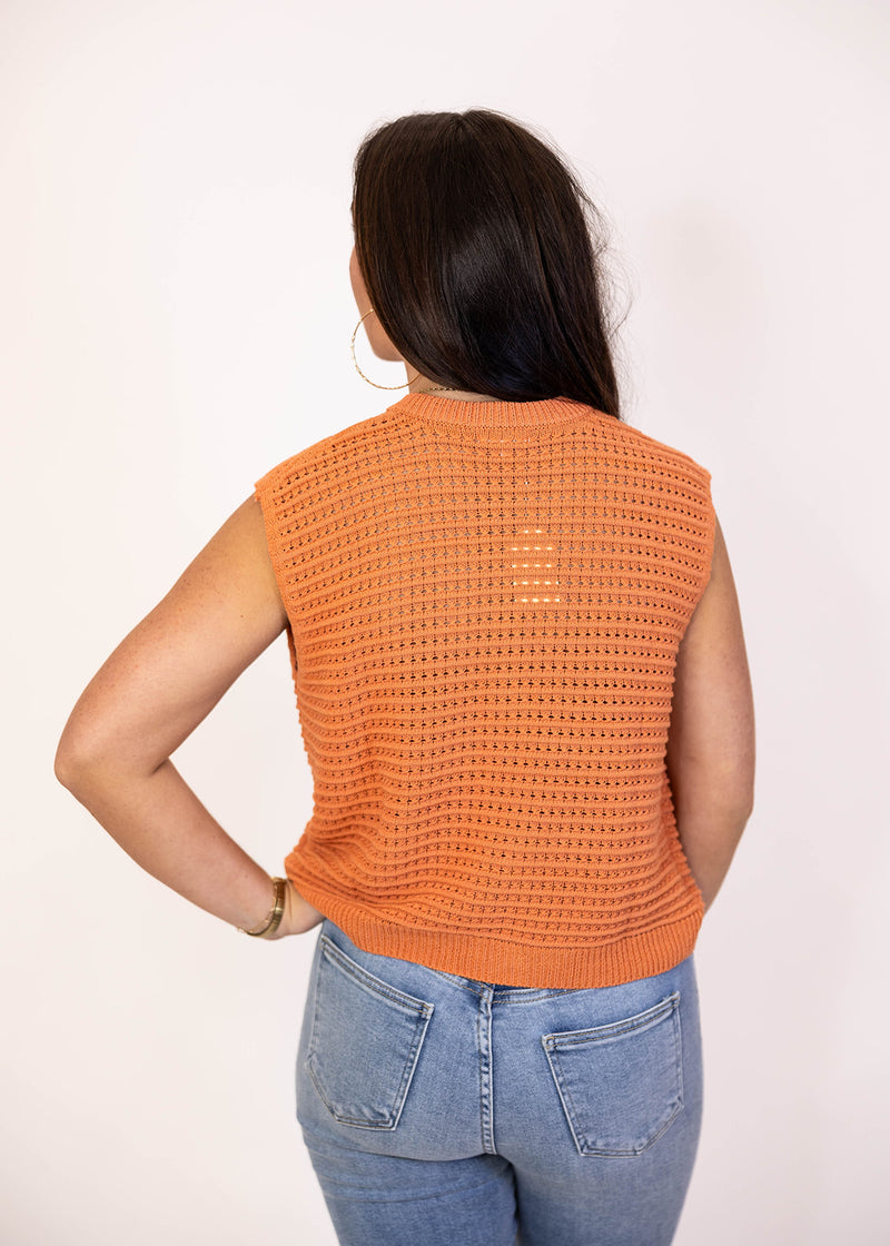 Sunset Knit Sweater Top