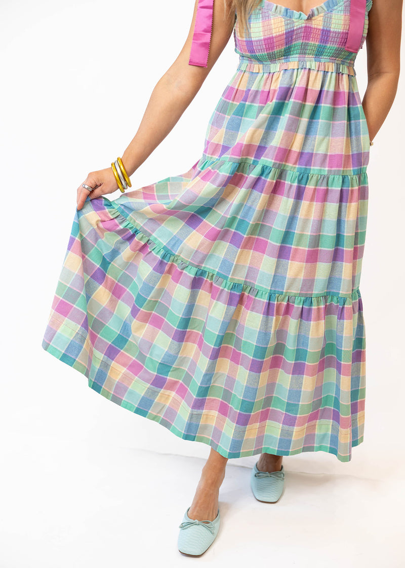 Kaleidoscope of Color Maxi Dress: Large