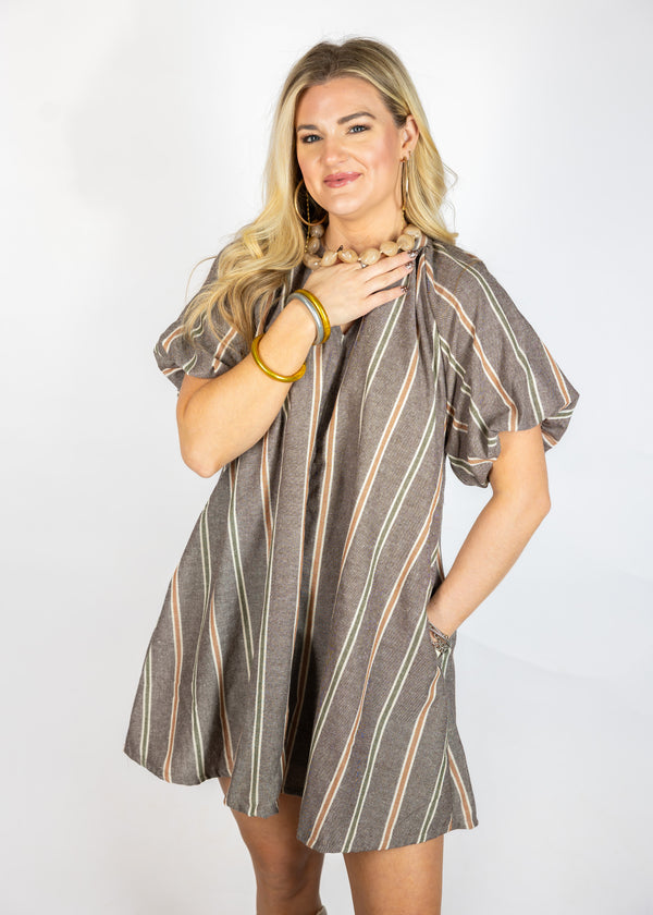 Brown Sugar Mini Dress