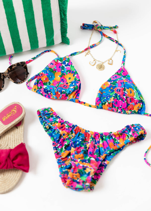 Multi Floral Swim Suit