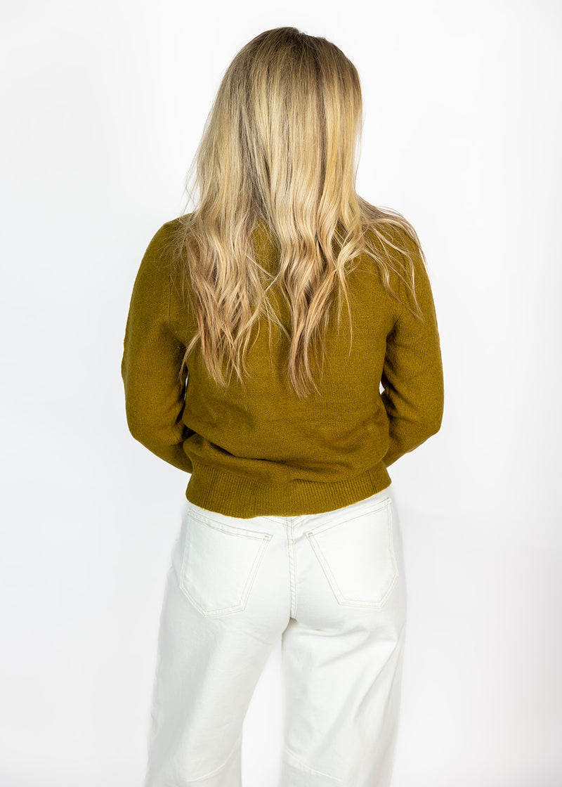 Olive Pullover Sweater