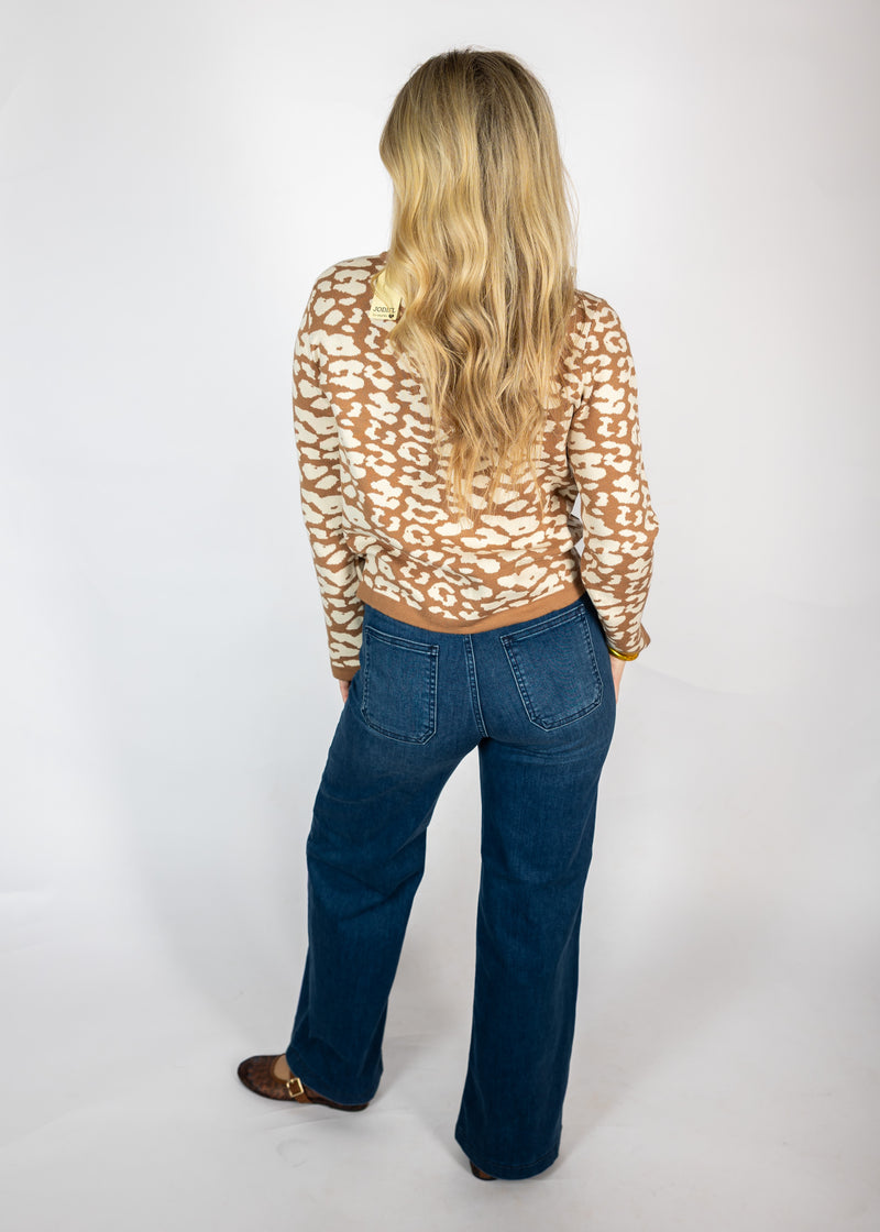 Sand Leopard Cardigan