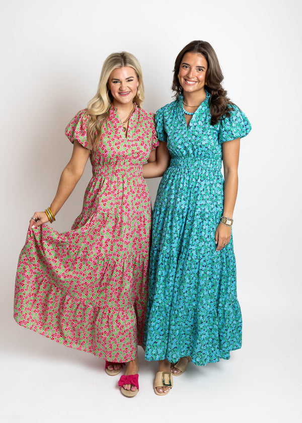 Fancy Floral Maxi Dress