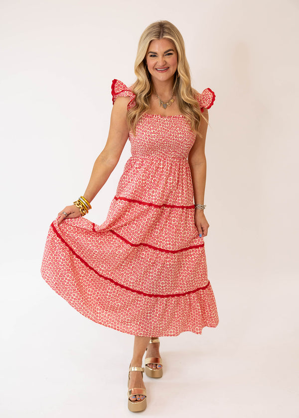 Scarlet Midi Dress