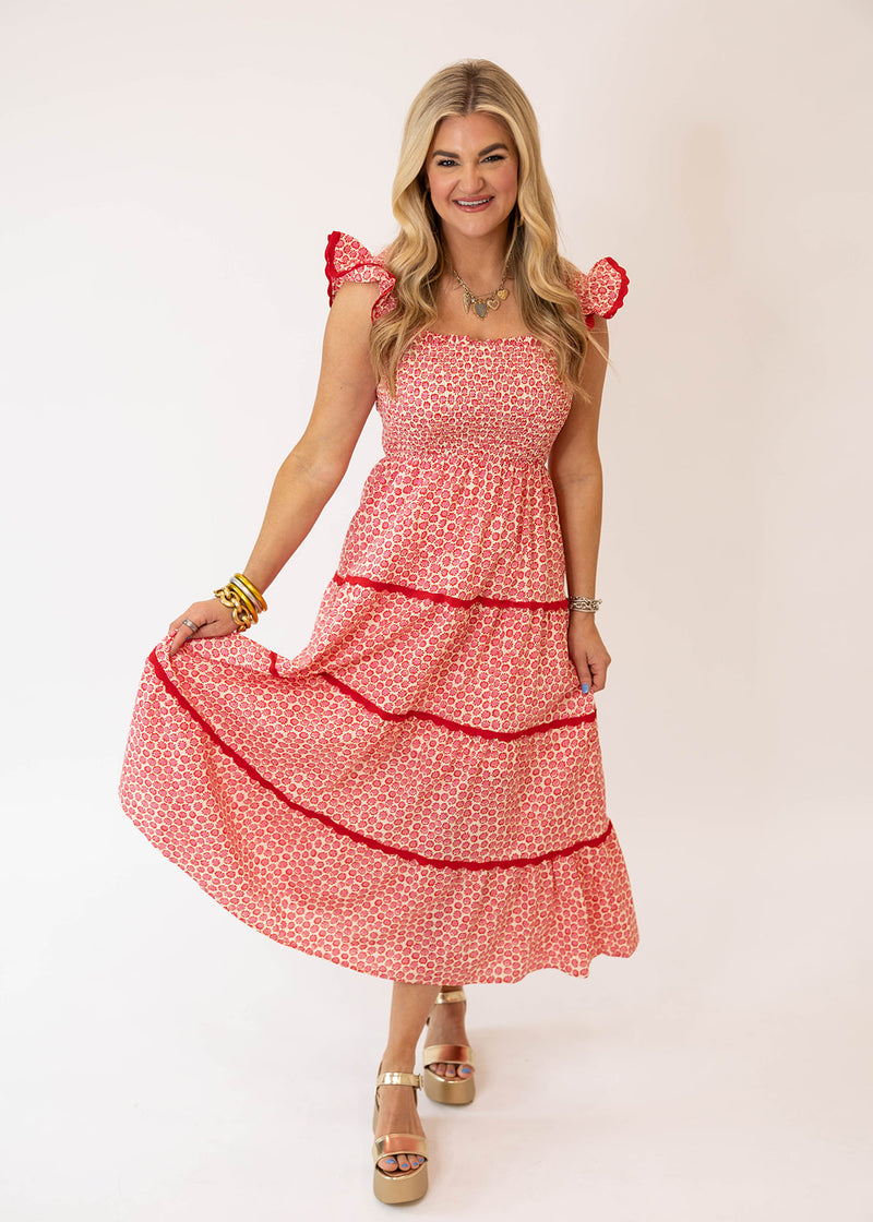 Scarlet Midi Dress