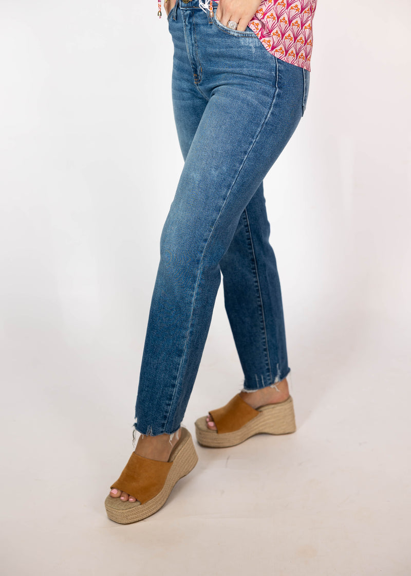 Vintage Straight Medium Wash Jeans