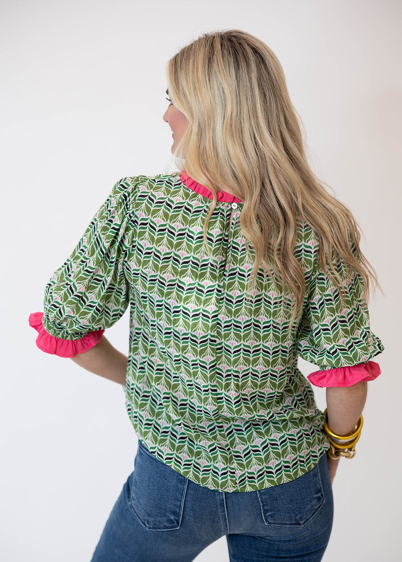 Green Garden Top: Small & Medium