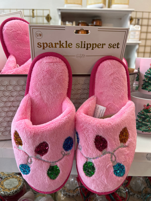 HOLIDAY SPARKLE SLIPPER