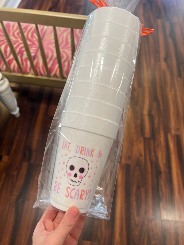 Halloween party cups