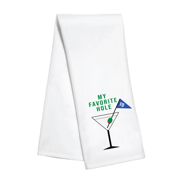 Kitchen Towel - My Favorite Hole 19