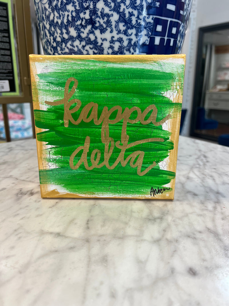 Sorority Painted Canvas