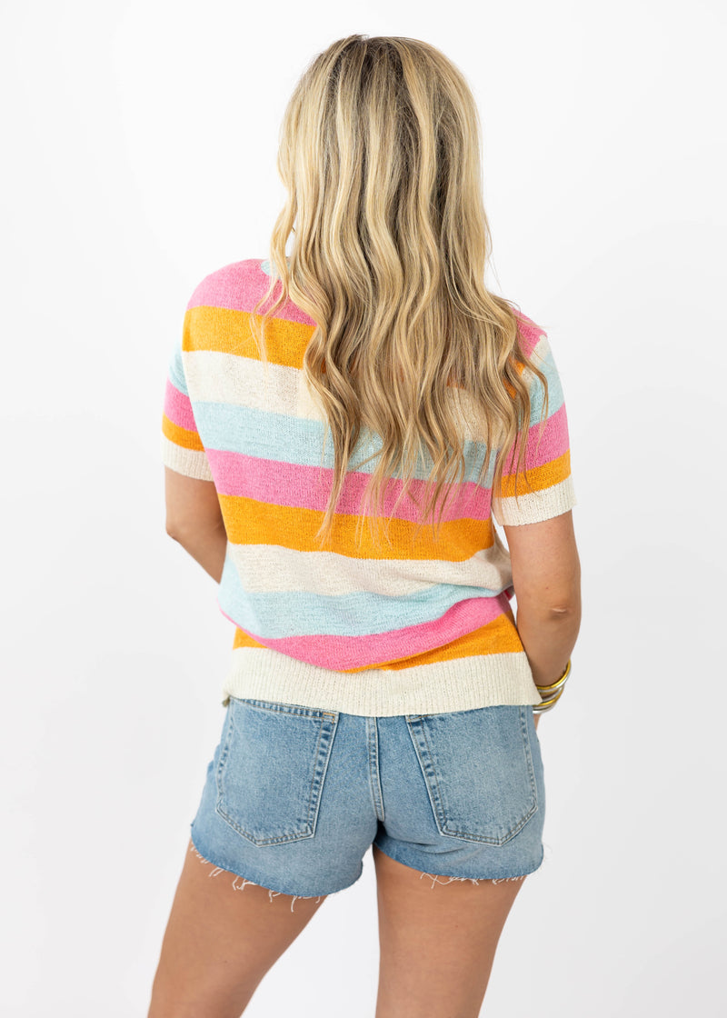 Over The Rainbow Sweater Top