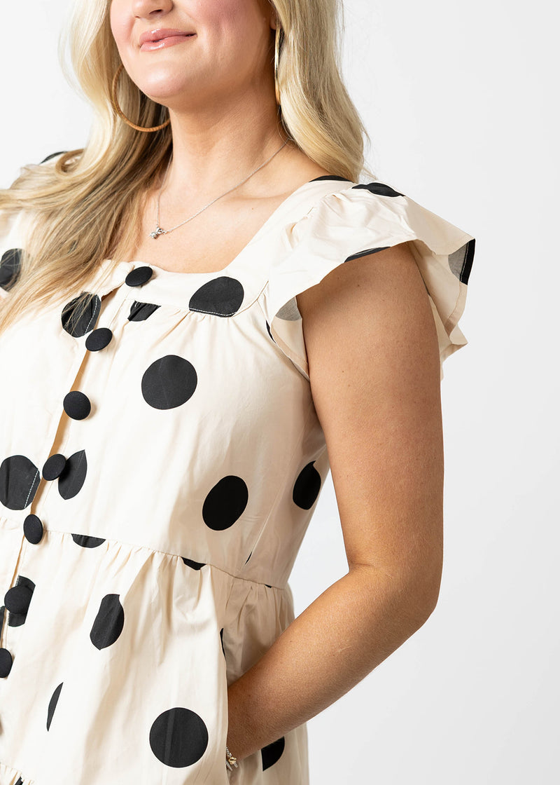 Party Dot Mini Dress