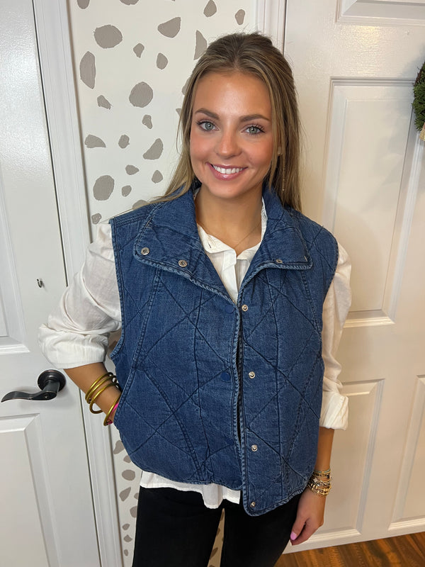 Darlin' Denim Vest