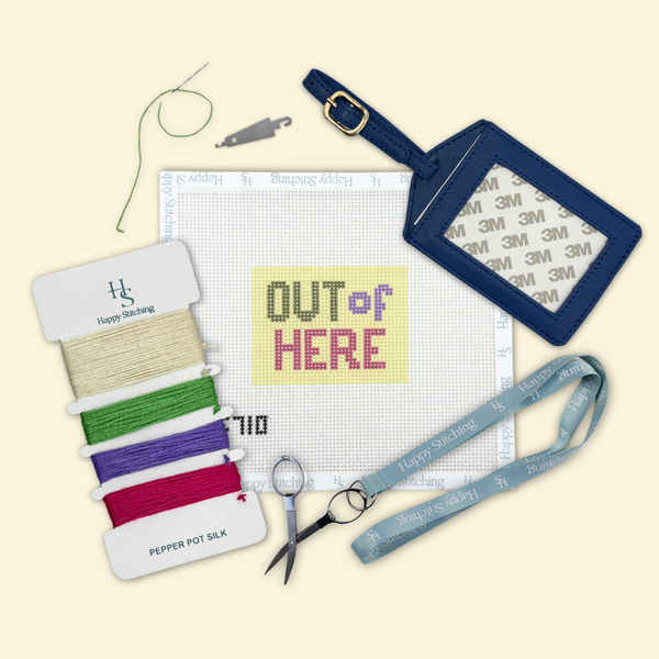 Out of Here Luggage Tag Kit