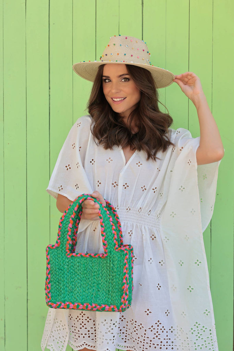 LIV SMALL TOTE: Green