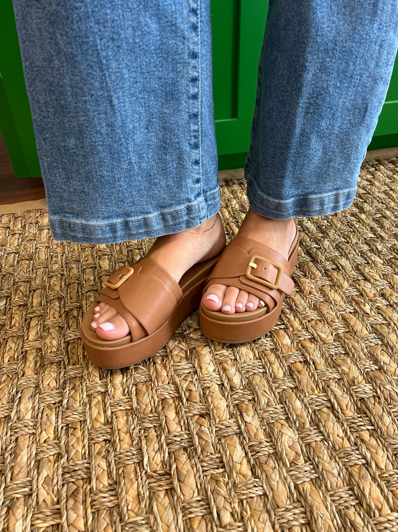 Coffee Lulah Platform Shoe