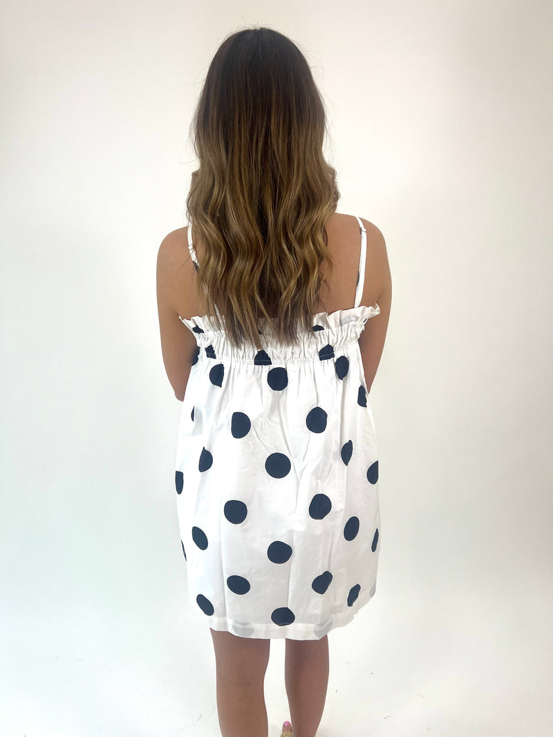 Polka Spot Mini Dress