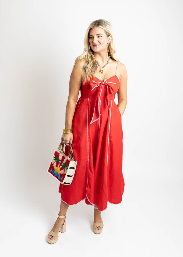 Patriotic Girl Midi Dress