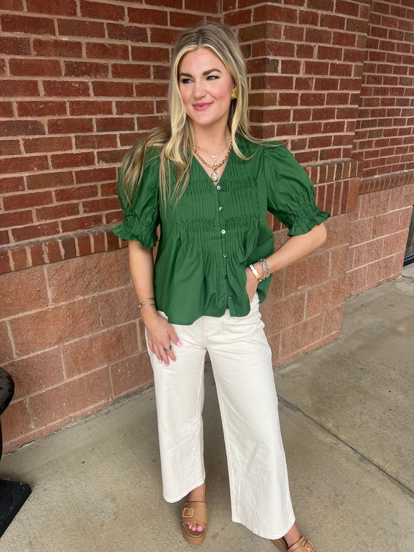 Forest Green Top
