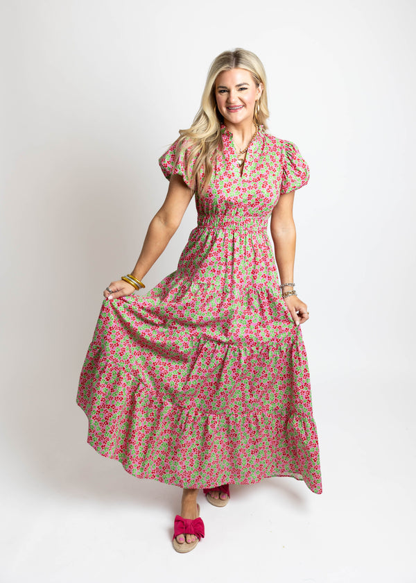 Fancy Floral Maxi Dress
