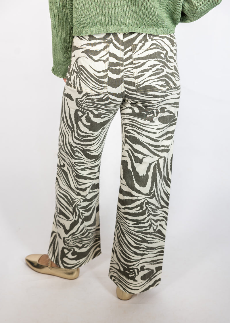 Matcha Zebra Pants