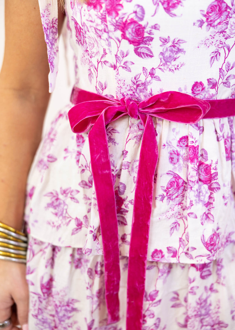 Velvet Heart Midi Dress