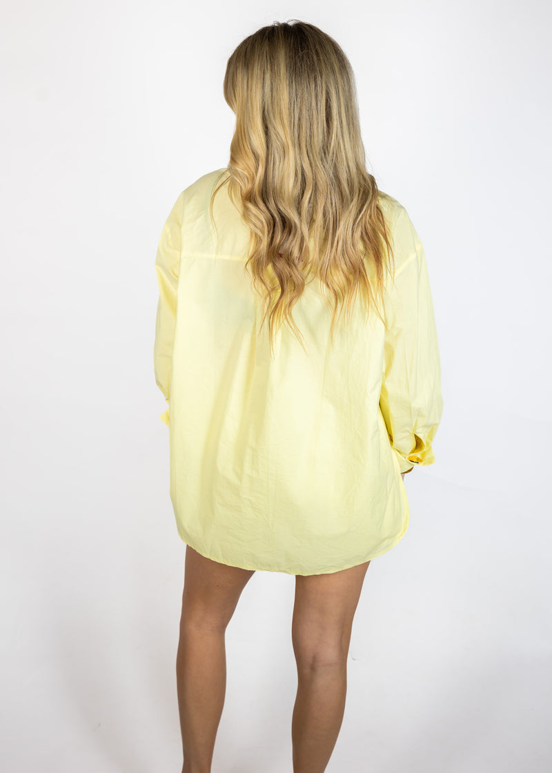 Banana Heart Button Down