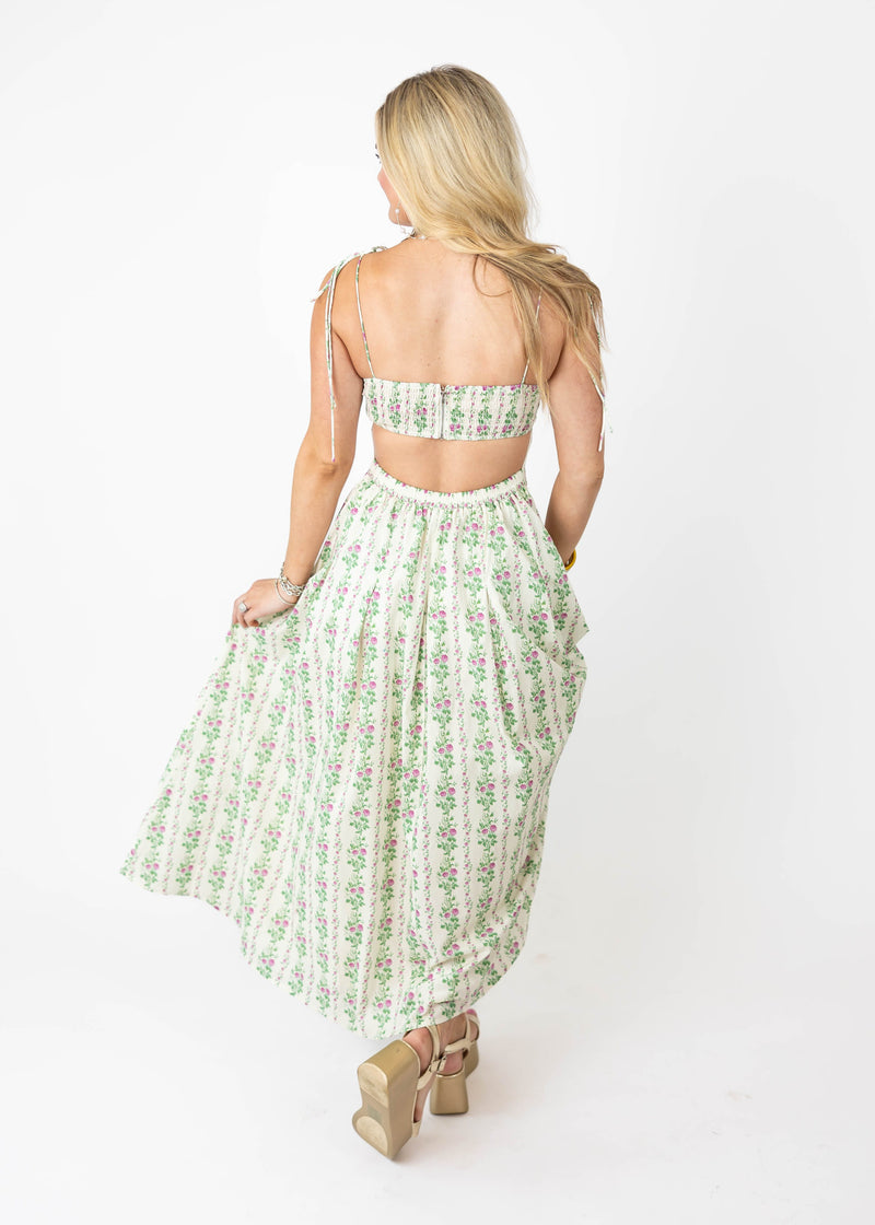 Enchanted Garden Midi Dress: Large