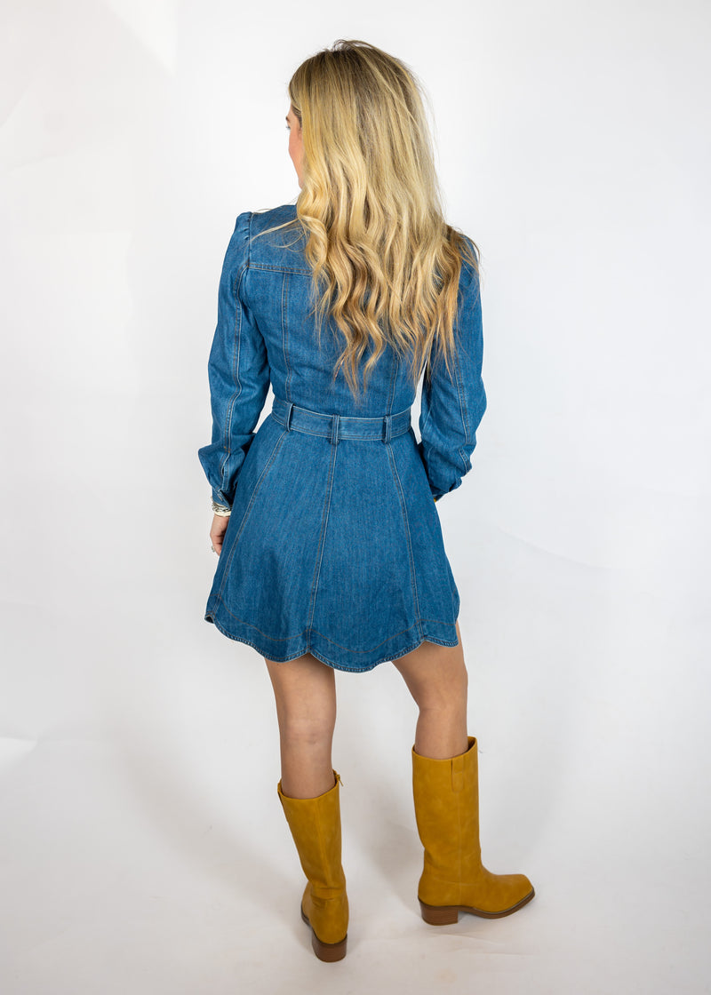 Blue Jean Baby Mini Dress