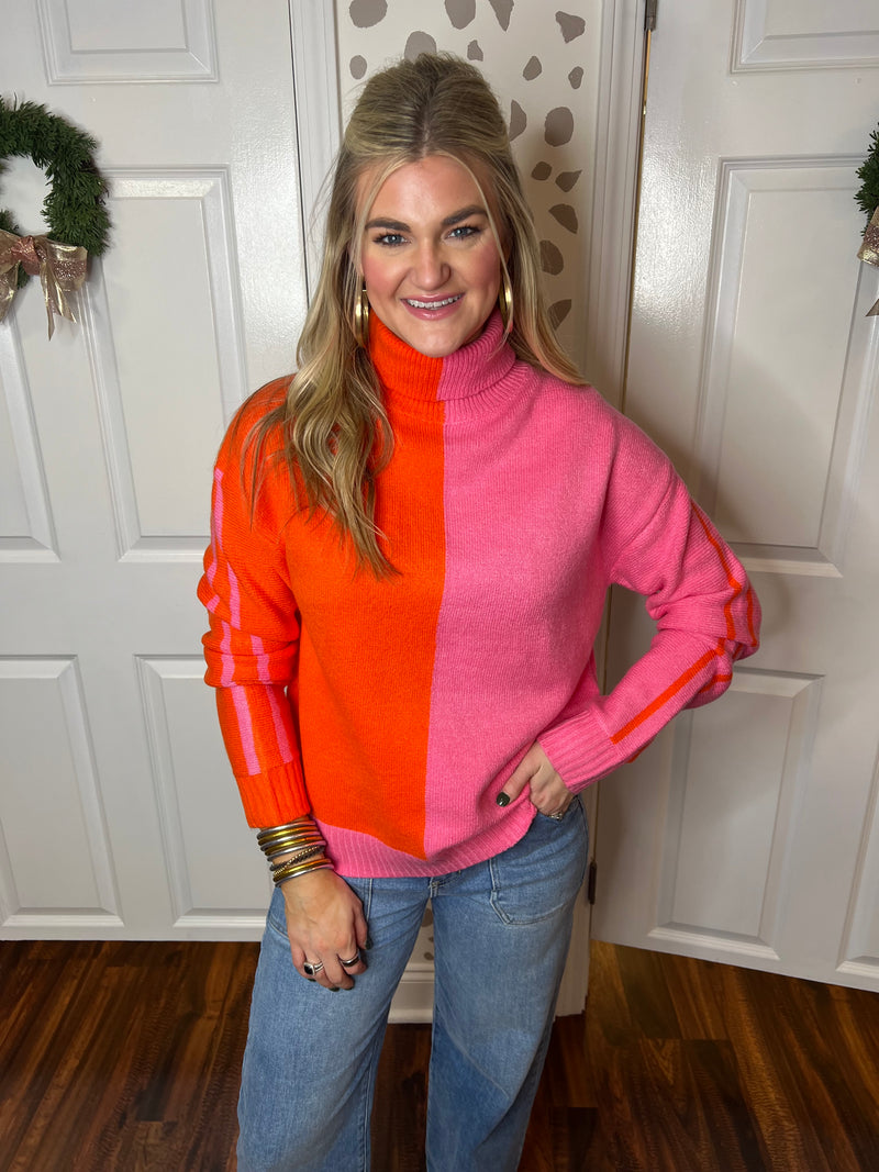 Color Duo Sweater