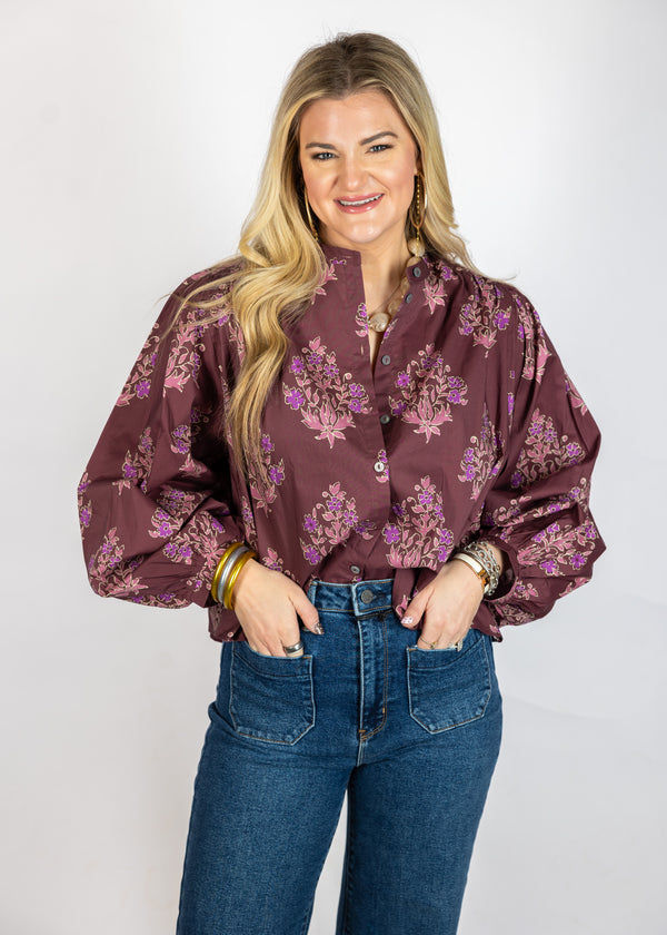 Burgundy Bliss Top