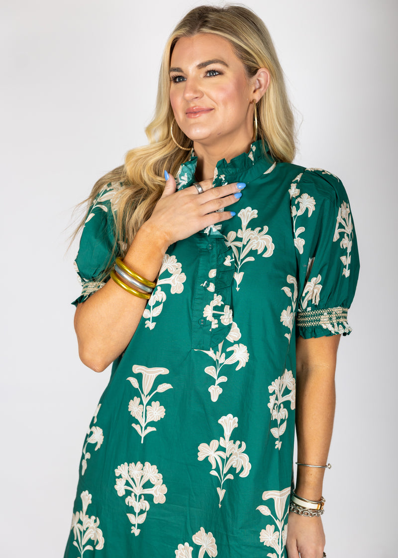 Jungle Green Midi/Maxi Dress