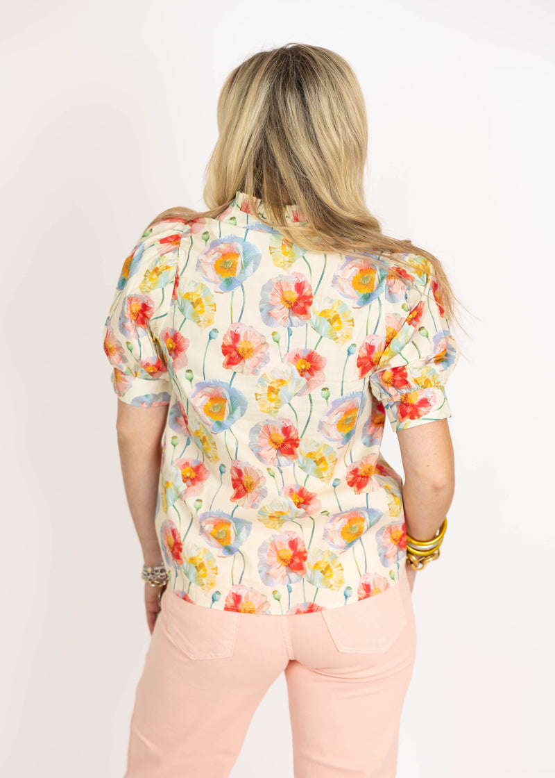 Rainbow Flower Top
