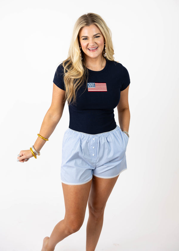 American Flag Tee