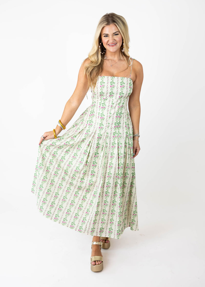 Enchanted Garden Midi Dress: Large