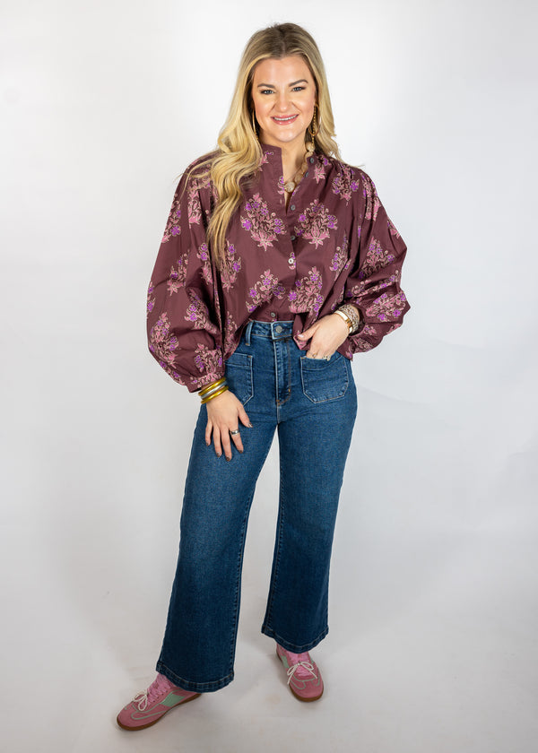 Burgundy Bliss Top