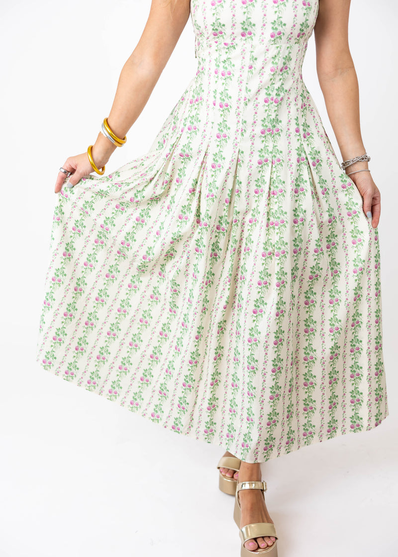 Enchanted Garden Midi Dress: Large