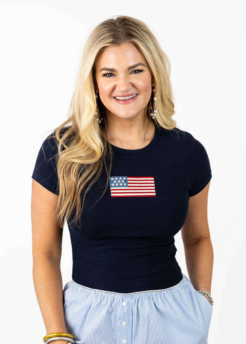 American Flag Tee