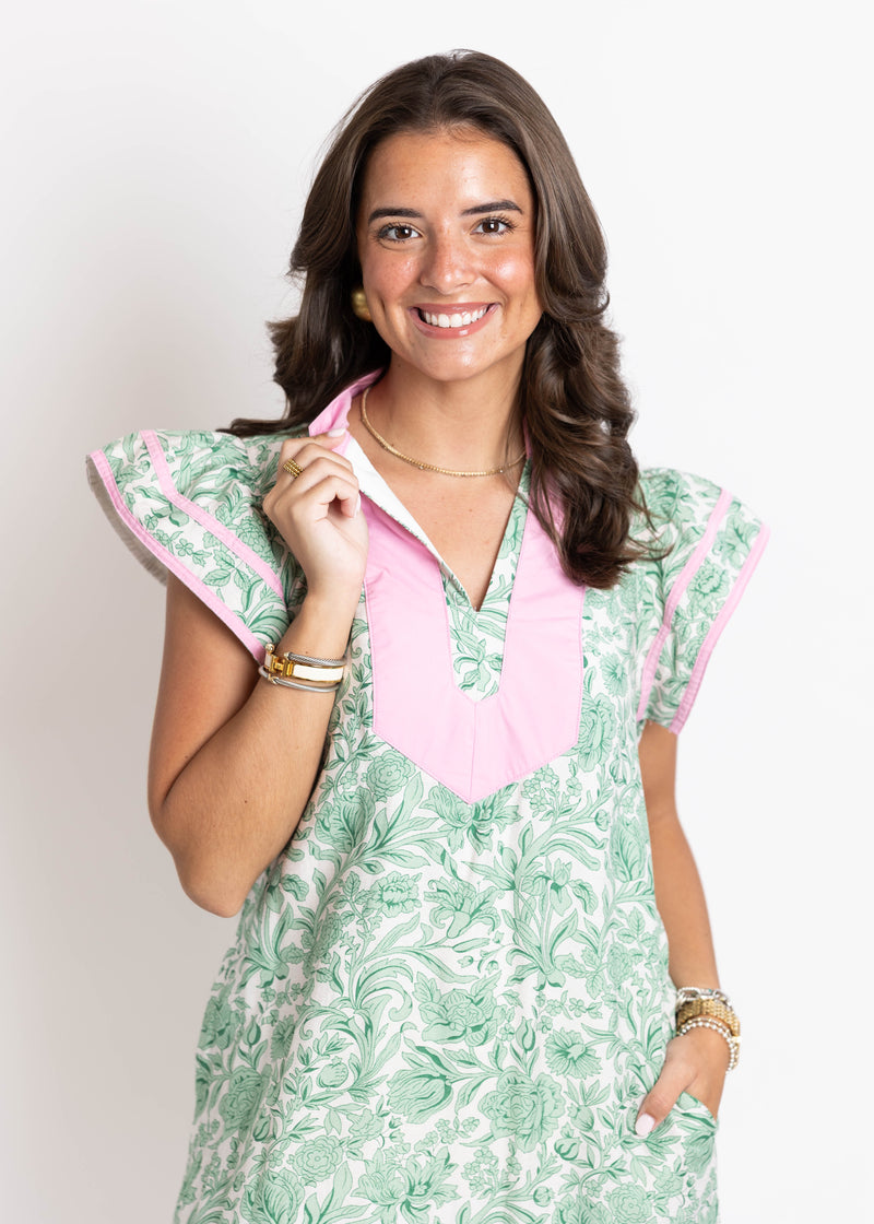 Palm Avenue Midi Dress