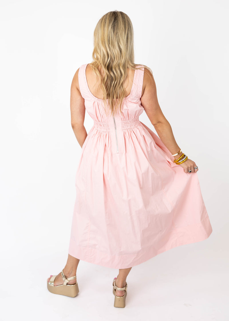 Strawberry Crush Midi Dress