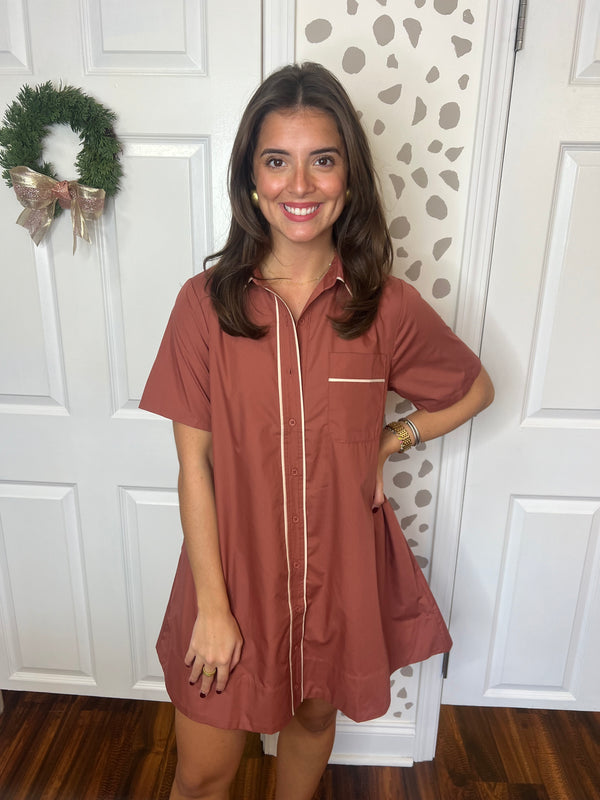 Cinnamon Mini Dress