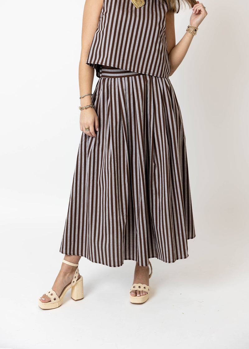 Coffee Stripe Set