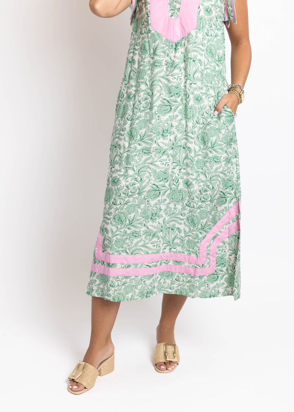 Palm Avenue Midi Dress