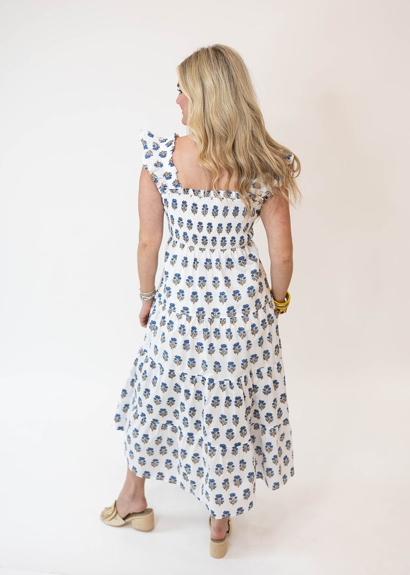 Blue Cluster Dress