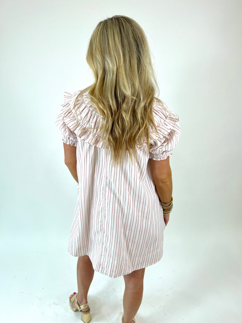 Powder Pink Mini Dress