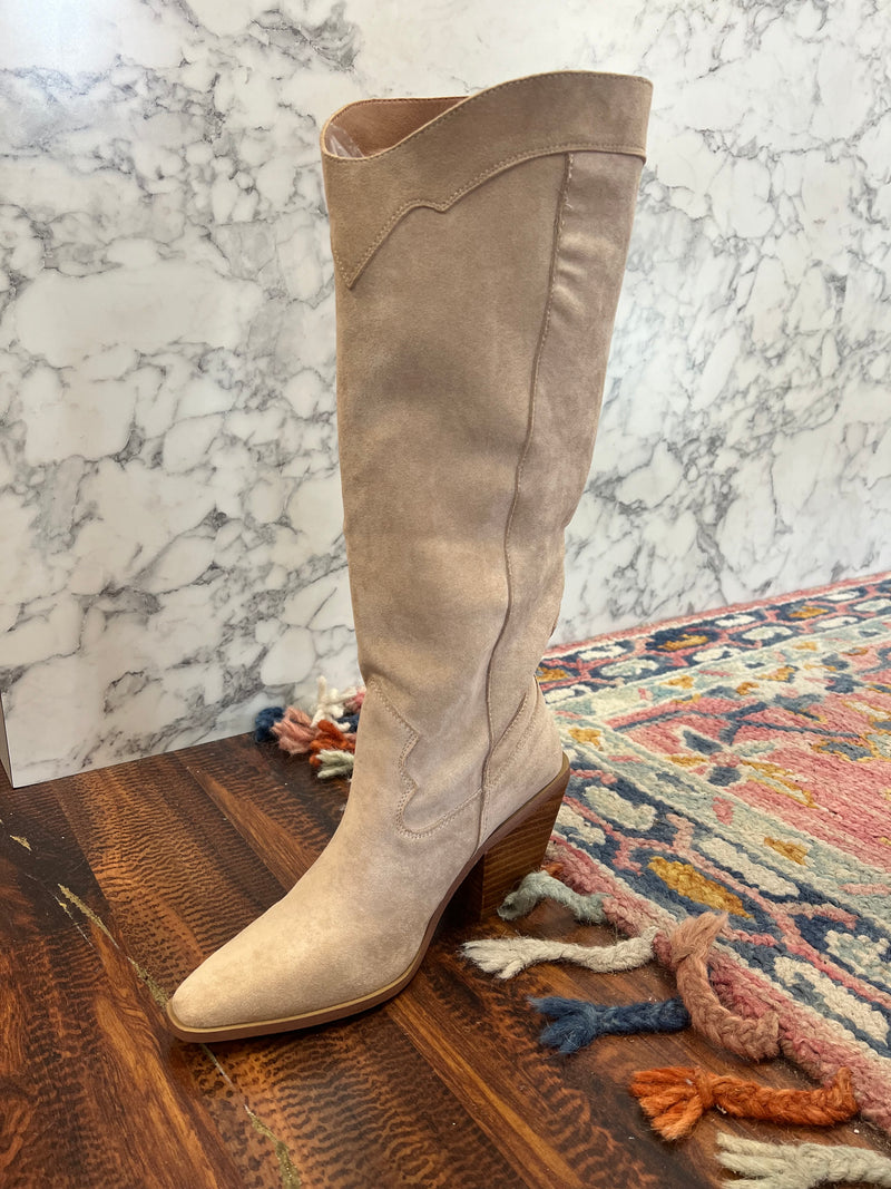 Light Beige Classy Boots