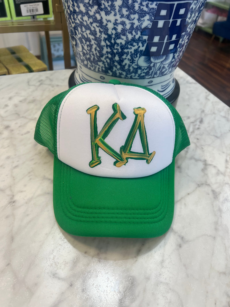 Painted Trucker Hat (Greek)
