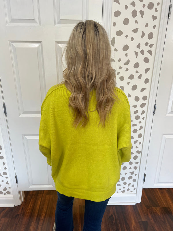 Salt + Lime Sweater