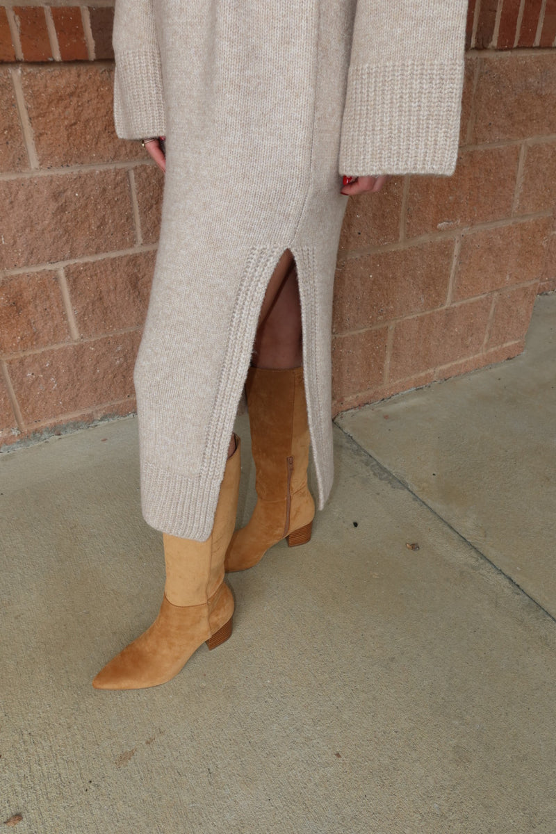 Sand Sweater Dress